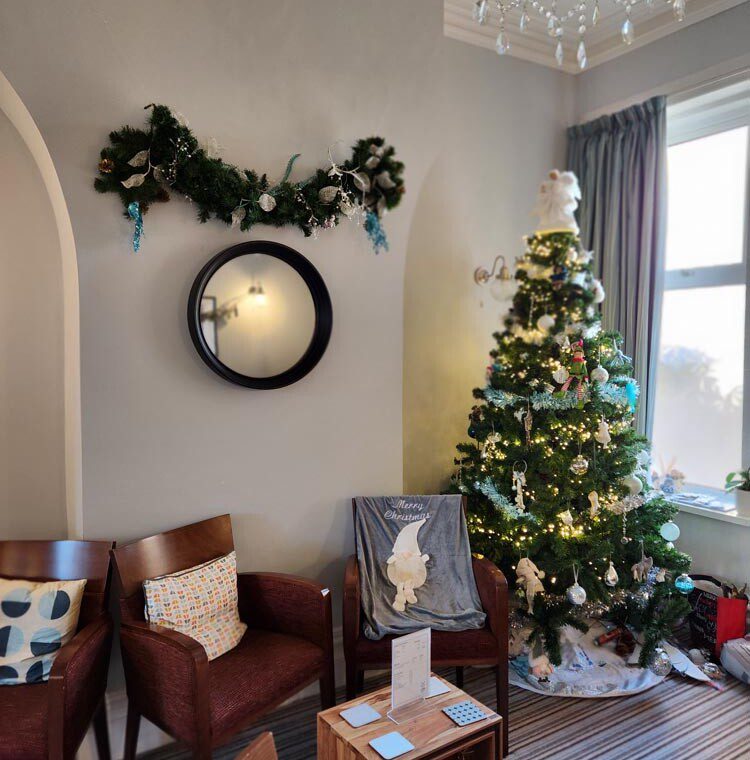 Christmas Tree at The Sea Croft