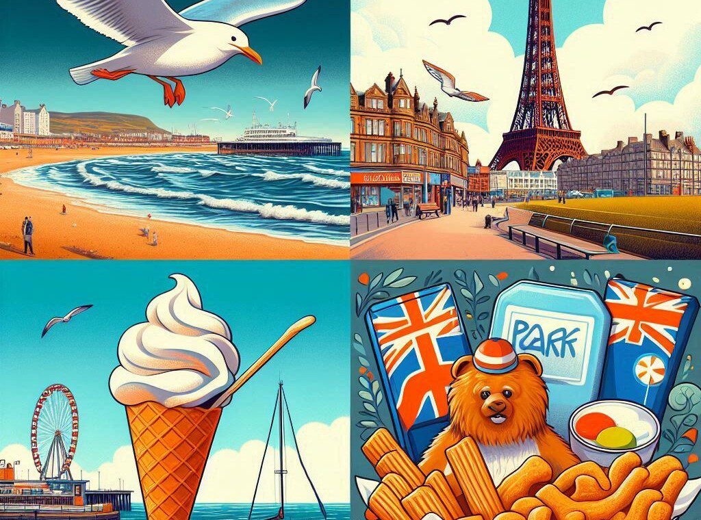 UK Seaside Scene