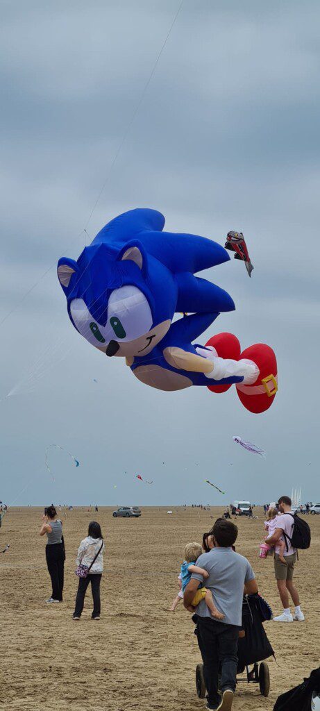 The Kite Festival Big Inflatable Sonic the Hedgehog