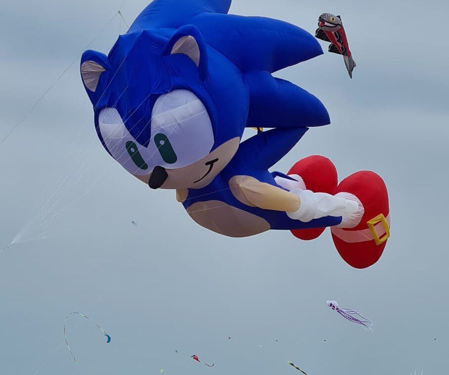 The Kite Festival Big Inflatable Sonic the Hedgehog