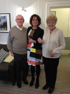 Georgina's Mum & Dad with Alex Polizzi Georgina's Mum & Dad with Alex Polizzi